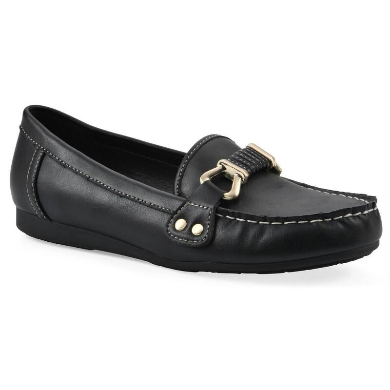 ホワイトマウンテン レディース シューズ スリッポン・ローファー White Mountain Wayside WomenslipOn Loafers Black Smooth ブラック