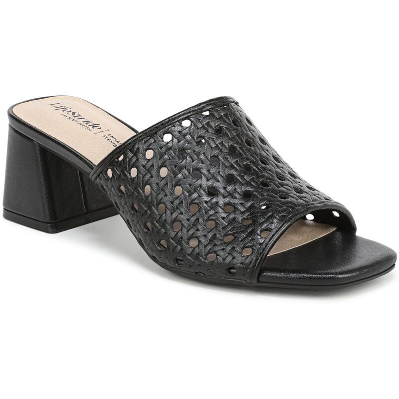ライフストライド レディース シューズ サンダル LifeStride Colette 3 Womenslide Sandals Black ブラック