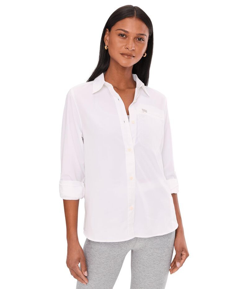 コロンビア レディース トップス シャツ Columbia Silveridge Utility II Long Sleeve Shirt White ホワイト