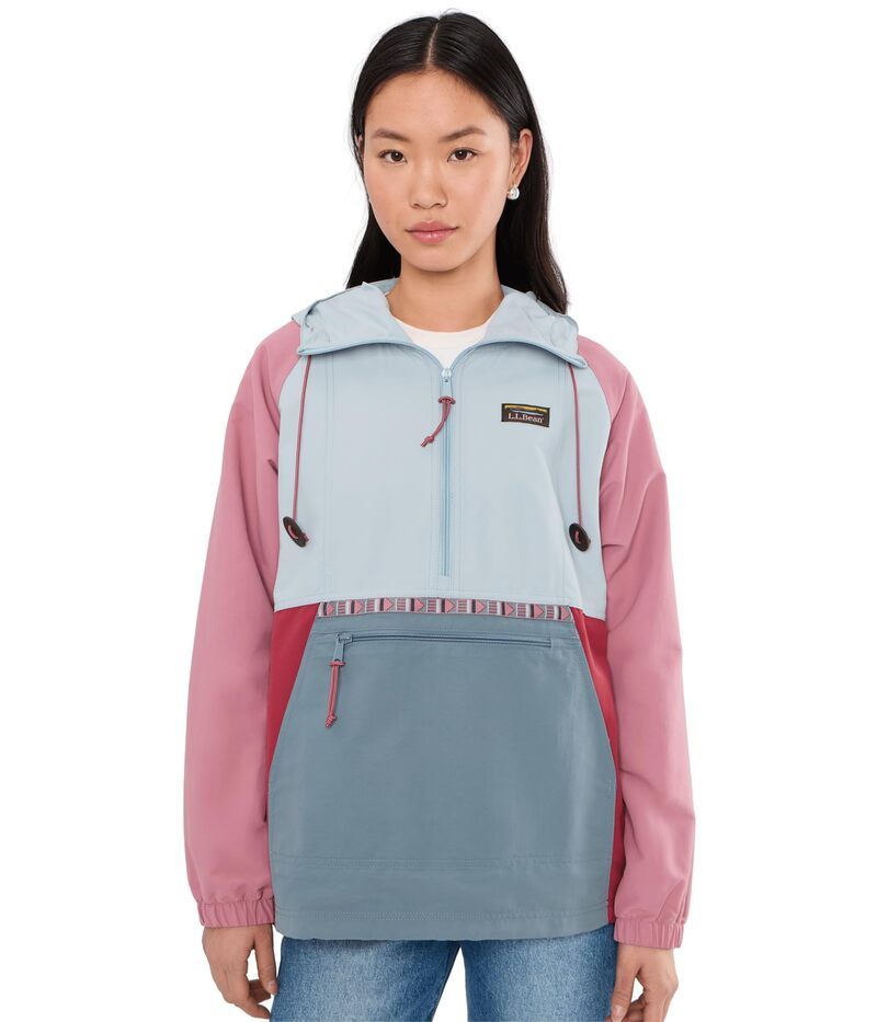 エルエルビーン レディース アウター コート LLBean Mountain Classic Anorak Multicolor Oyster BlueFor ブルー