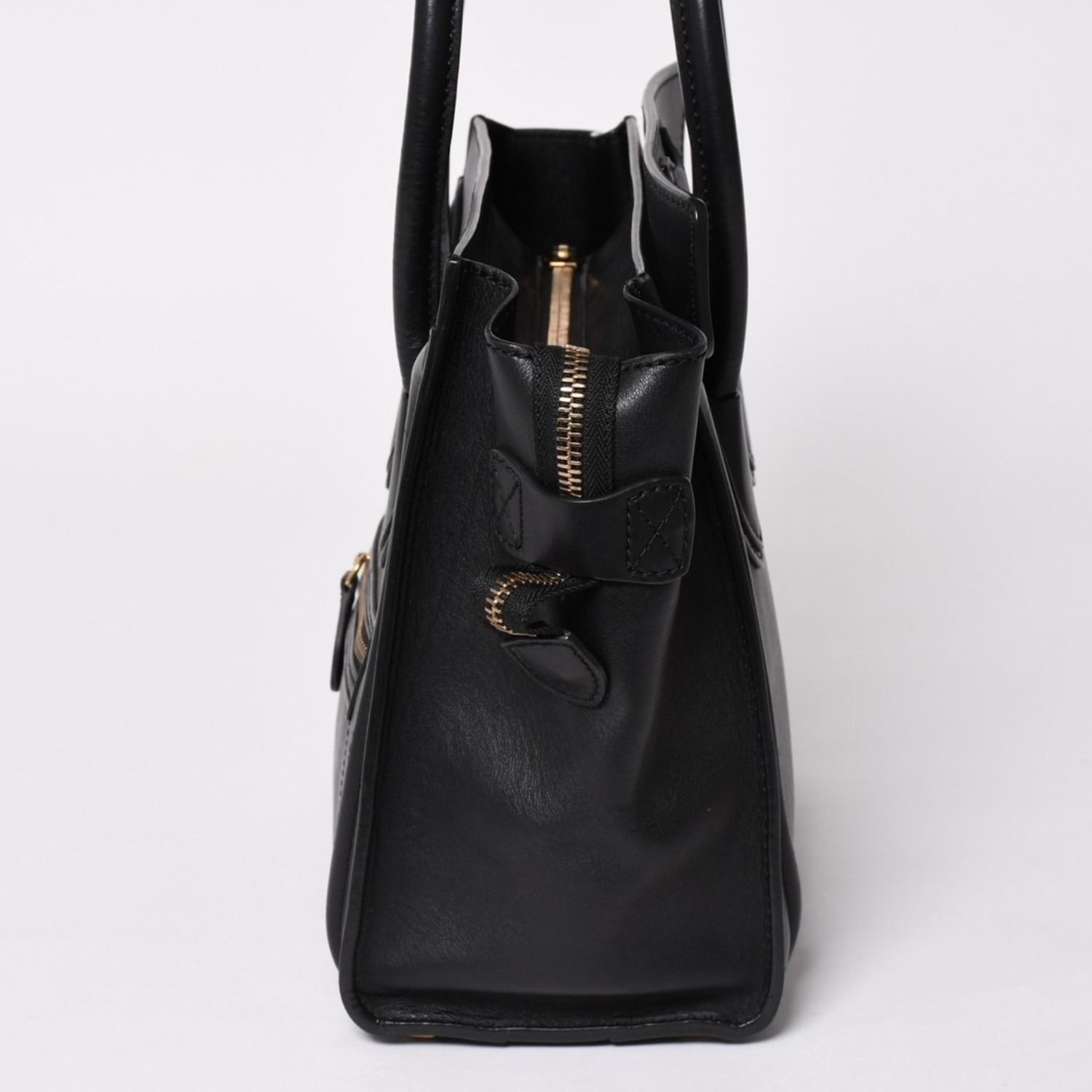 極美品 CELINE セリーヌ ラゲージマイクロショッパー ショルダーバッグ 