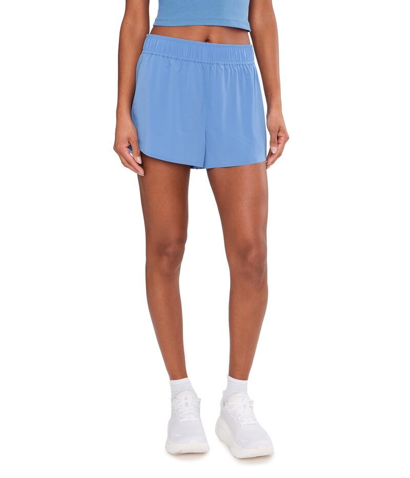 ビヨンドヨガ レディース ボトムス ハーフパンツ・ショーツ ショートパンツ Beyond Yoga Solemate Run Shorts Wild Flower Blu