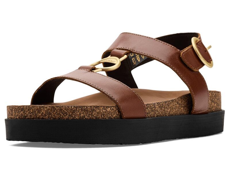 バブアー レディース シューズ ヒール サンダル Barbour Gwen Sandals Brown ブラウン