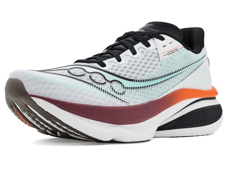 サッカニー メンズ シューズ スニーカー Saucony Endorphin Azura WhiteCrimson ホワイト