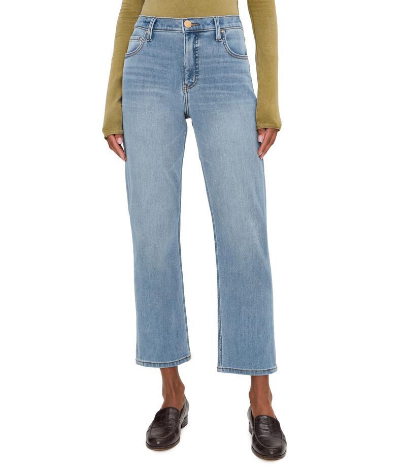カットフロムザクロス レディース ボトムス デニムパンツ ストレート KUT from the Kloth Blair HighRise Fab New Straight Leg 5 Pocket in Certify