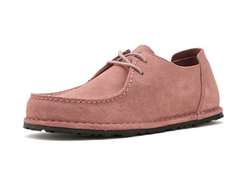 ビルケンシュトック レディース シューズ スリッポン・ローファー スエード レース Birkenstock Utti Lace Up Suede Pink Clay ピンク