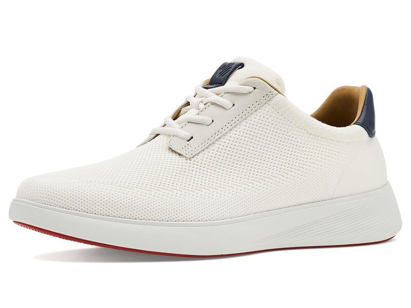 ジョンストンアンドマーフィー メンズ シューズ スニーカー ニット Johnston Murphy Ackerson Knit Plain Toe White Knit ホワイト