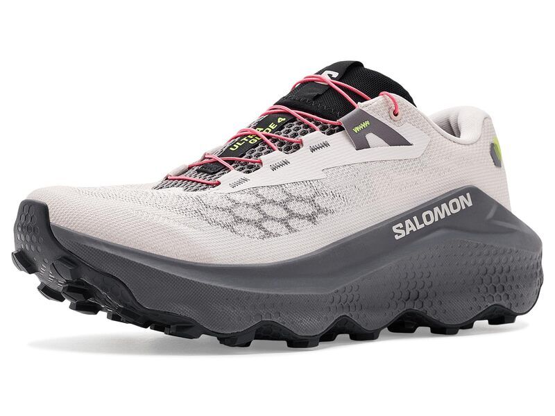サロモン メンズ シューズ スニーカー Salomon Ultra Glide 4 Wide Lilac Ash アッシュ
