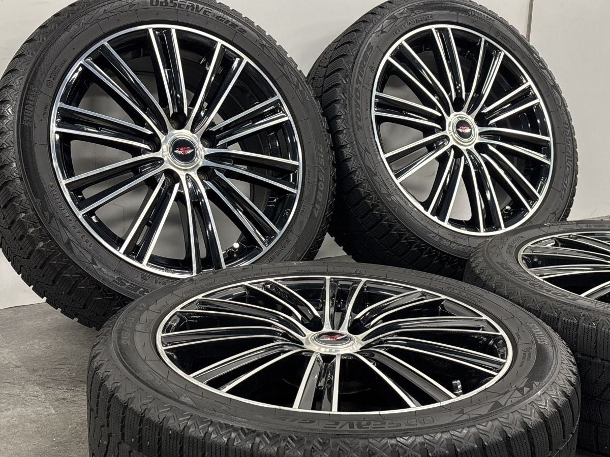 バリ溝 美品】TEAD 17in 7J +47 PCD114.3 トーヨー オブザーブ GIZ2