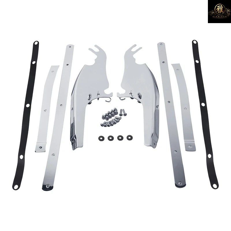 オートバイ用ウインドスクリーン/ウインドシールド取り付けブラケットキット ハーレー FL ソフテイルモデル FLST FLSTC FLSTF FLSTFB 2000-