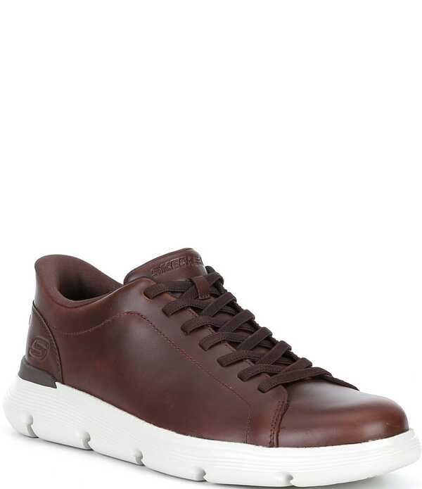 スケッチャーズ メンズ シューズ スリッポン・ローファー スニーカー Skechers Mens Hands Free SlipinsR GarzaEnticer Sneakers RedBrown レッド