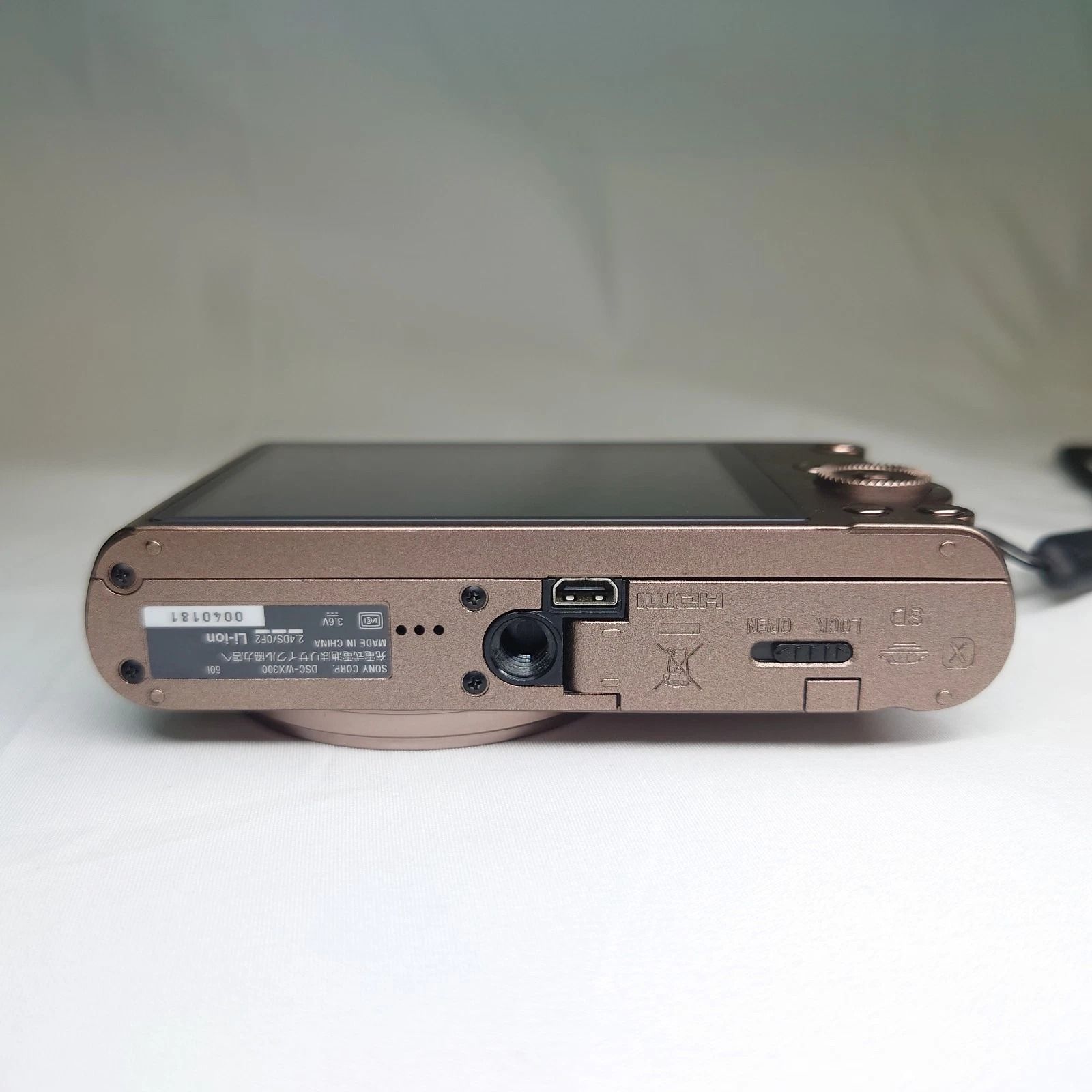 SONY ソニー Cyber-shot DSC-WX300 ブラウン 美品 動作品 - メルカリ