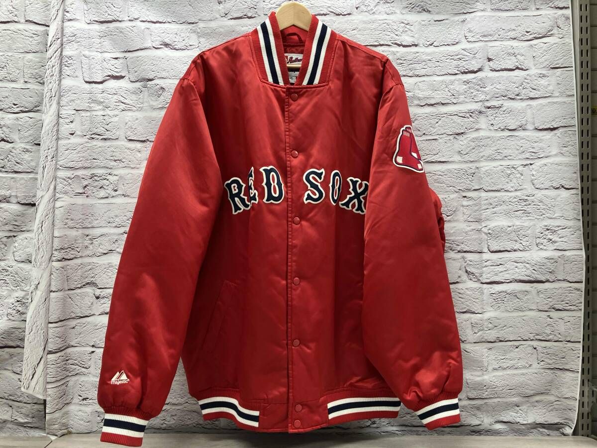 majestic MLB RED SOX ボストン レッドソックス スタジャン MAJESTIC 