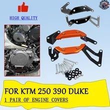 KTM DUKE 390 RC 250 DUKE DUKE390 RC390 DUKE250 RC250 オートバイ エンジン クラッチ シールド フード ガード スライダー プロテクター