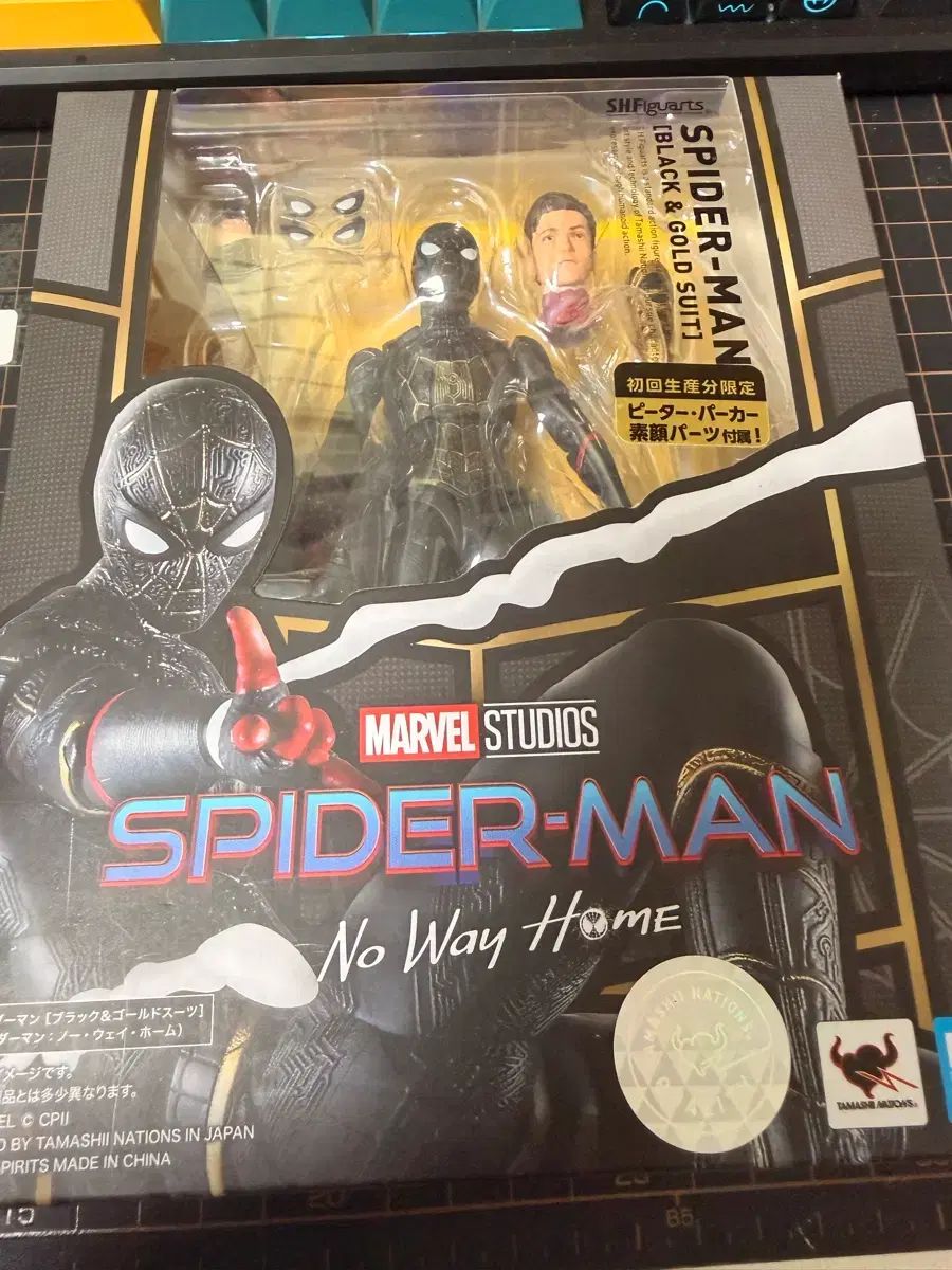 shf スパイダーマン ノー・ウェイ・ホーム ブラックゴールド スーツ 6,528円