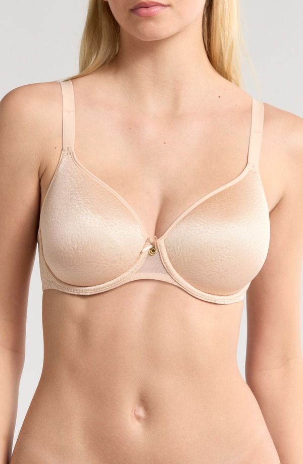 シャンテル レディース トップス Tシャツ Chantelle Lingerie Norah Comfort Spacer TShirt Bra Beige Blush ブラッシュ