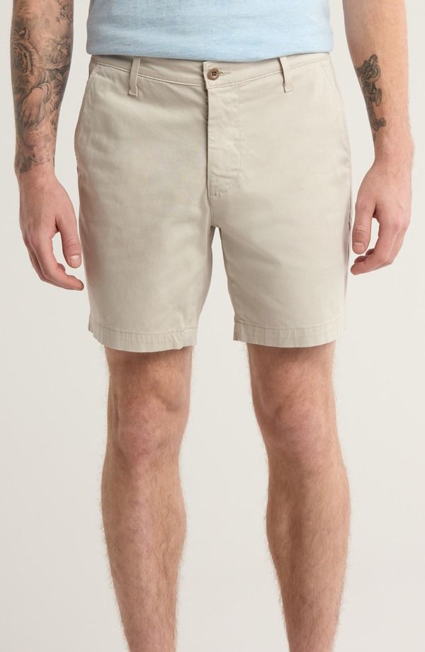 エージー メンズ ボトムス ハーフパンツ・ショーツ ショートパンツ AG Cipher 7Inchino Shorts White Sesame ホワイト
