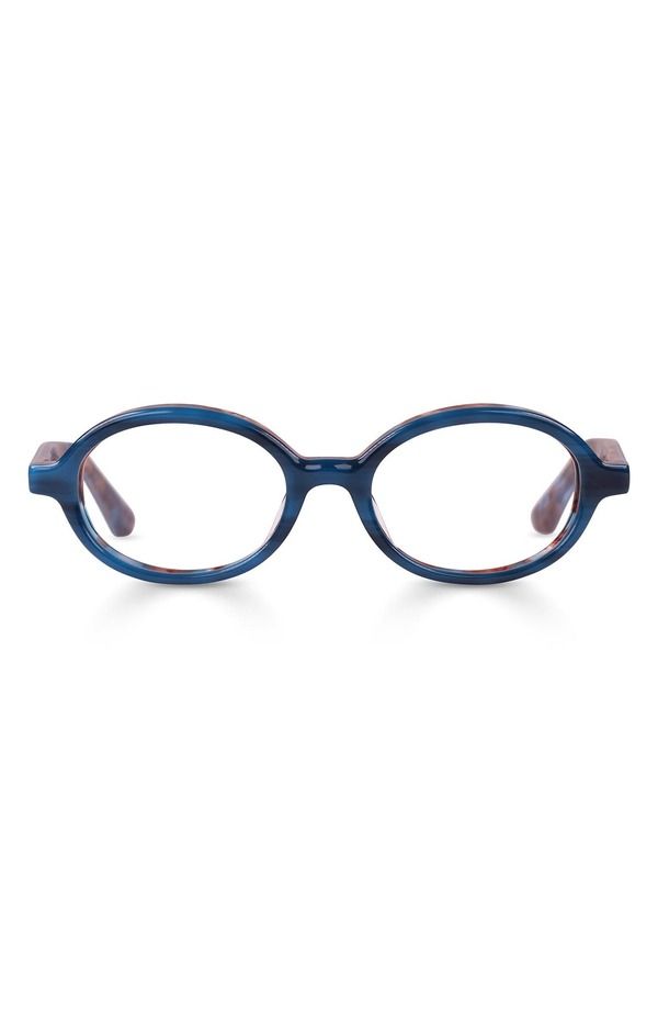アイブブス レディース アクセサリー サングラス・アイウェア eyebobs Look Out 54mm Oval Readinglasses Blue Jay Layered ブルー