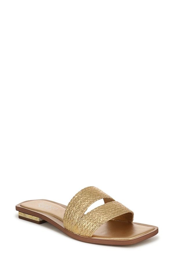 フランコサルト レディース シューズ サンダル Franco Sarto Emilana Slide Sandal Ocra Gold ゴールド