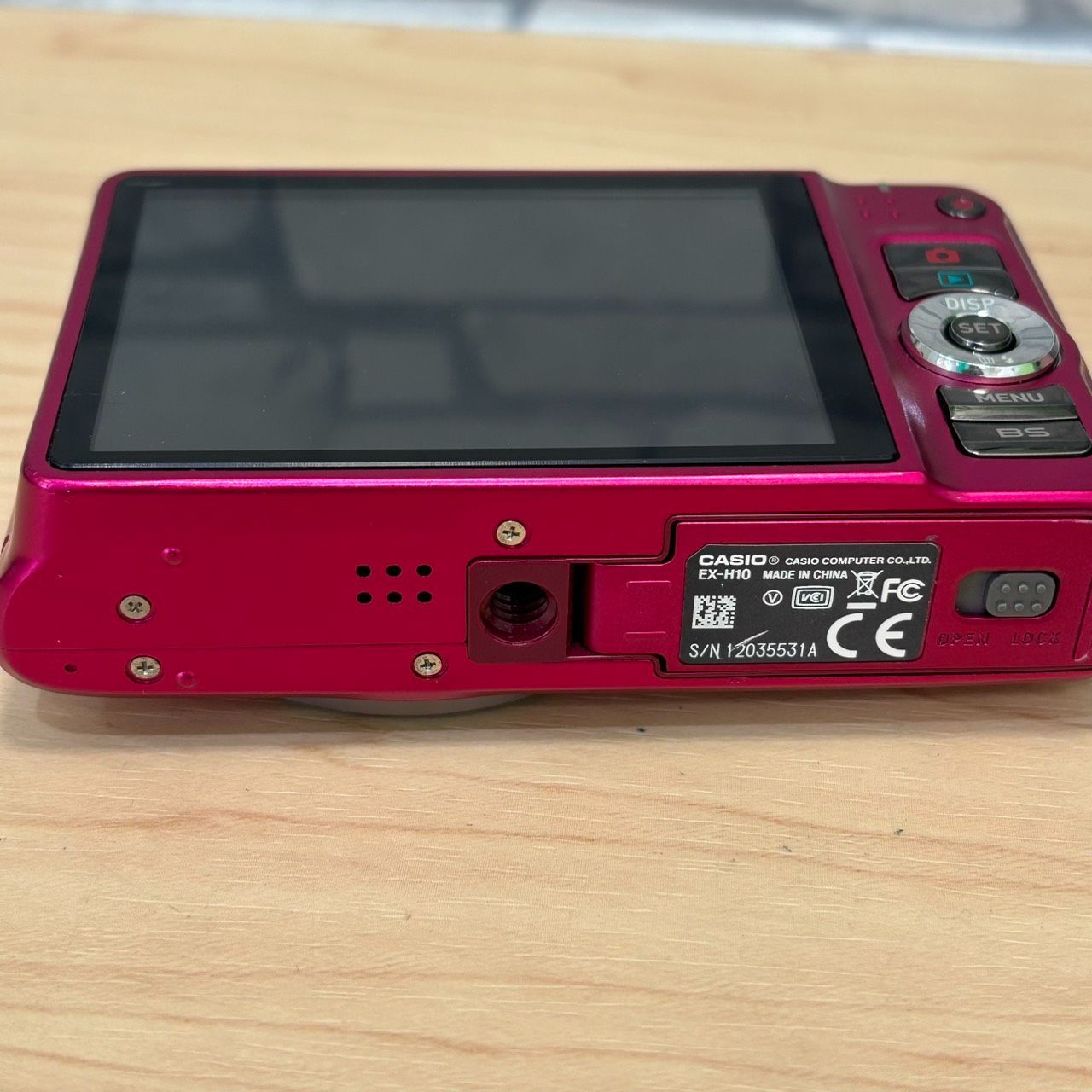 豊】画面モヤあり CASIO EXILIM EX-H10 カシオ コンパクトデジタル