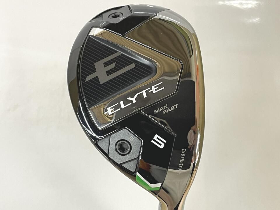 キャロウェイ　ELYTE MAX FAST　24度　LIN-Q GREEN 40 for Callaway　Rフレックス　ユーティリティ　中古　ゴルフドゥ！岡山青江店【最短即日発送】