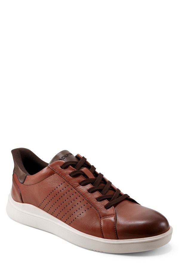 ロックポート メンズ シューズ スニーカー Rockportristenlow Top Sneaker Wide Width Available Dark Natural