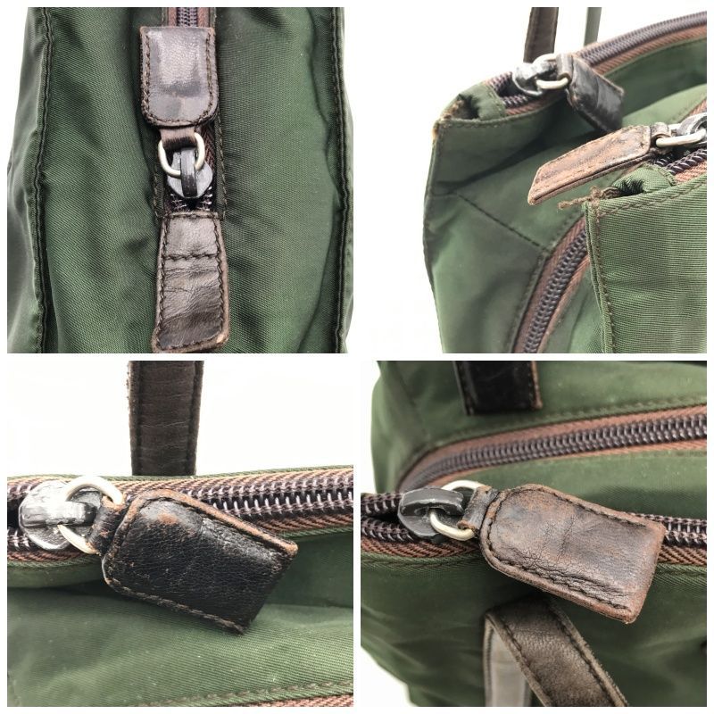 PRADA プラダ ショルダーバッグ ミニバッグ 三角ロゴ 肩掛け テスート