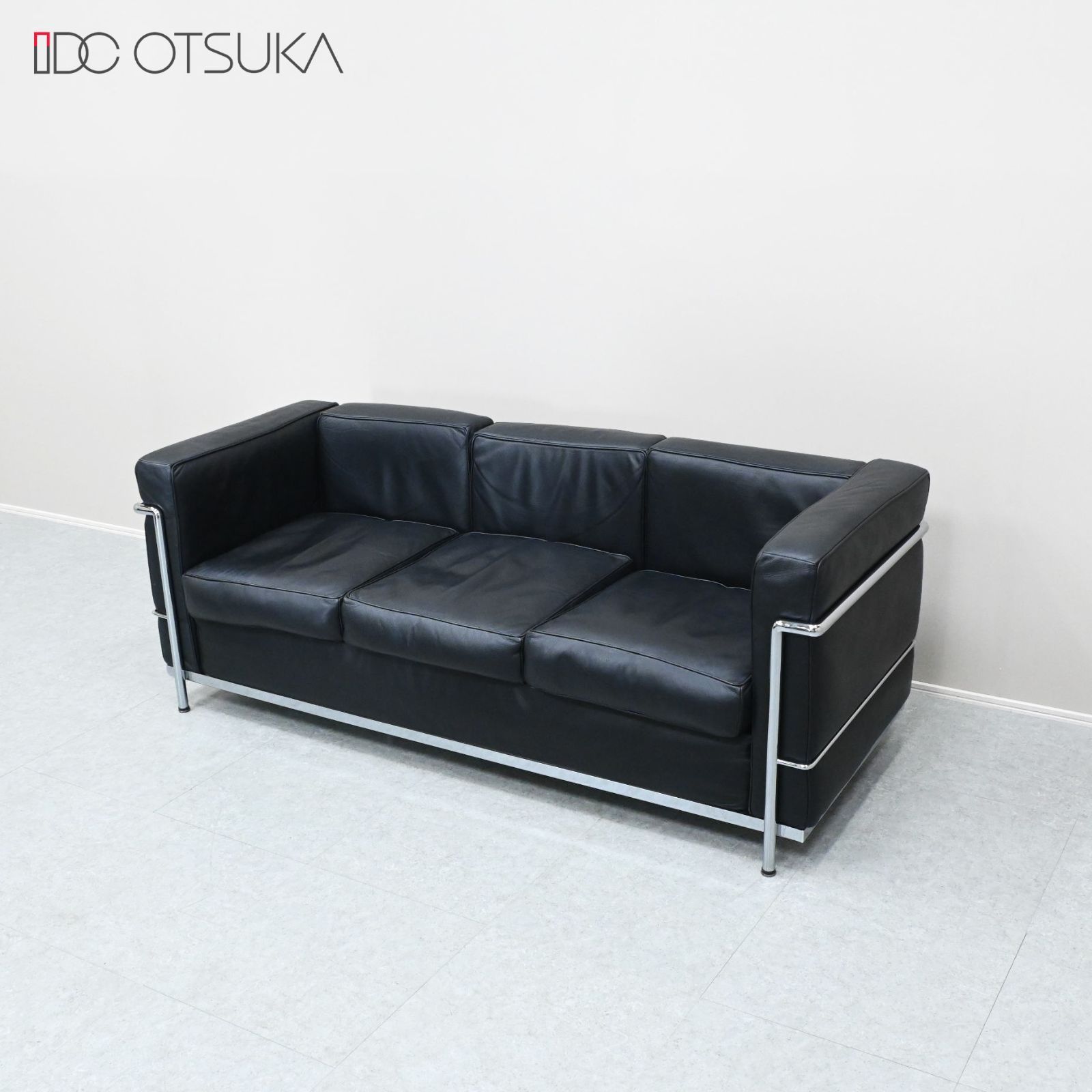 ☆展示美品☆IDC大塚家具 3人掛けソファ LC2 グラン・コンフォール リ 