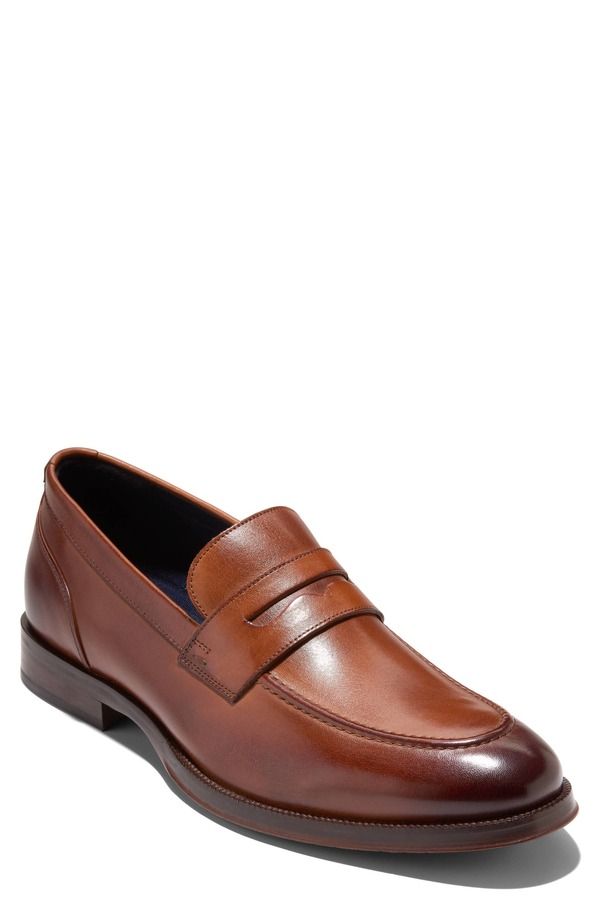 コールハーン メンズ シューズ ローファー Cole Haan Carnegie Penny Loafer British Tan タン