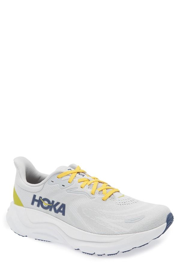 ホカオネオネ メンズ シューズ スニーカー HOKArahi 8 Stability Running Shoe Stardust Cosmic Grey グレー