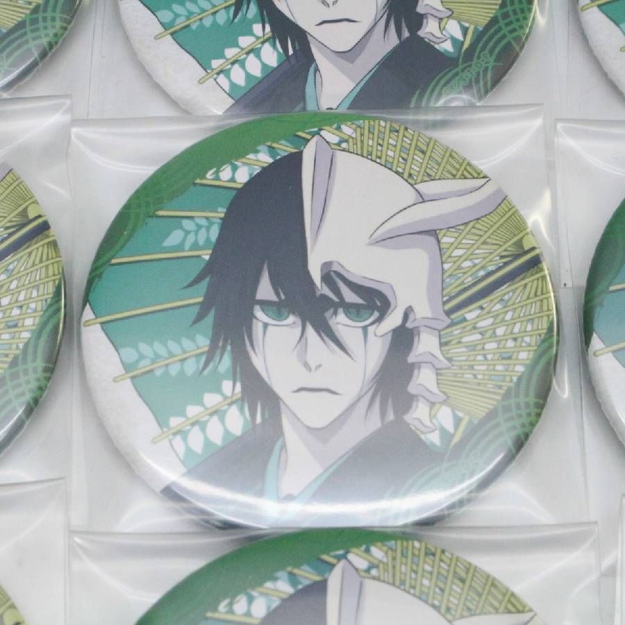 12個セット】BLEACH ブリーチ 番傘缶バッジ ウルキオラ まとめ売り