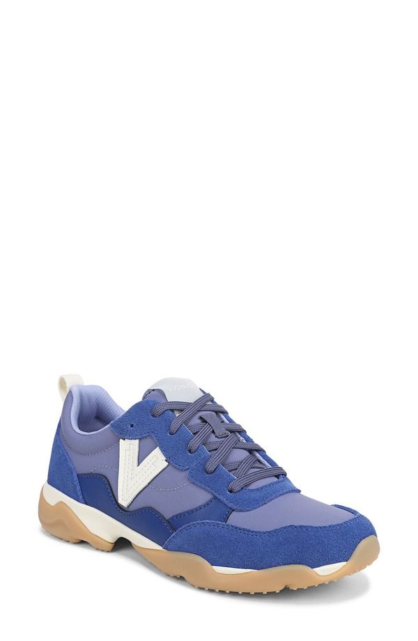 バイオニック レディース シューズ スニーカー Vionic Slim Glide Sneaker Mazarine Blue ブルー