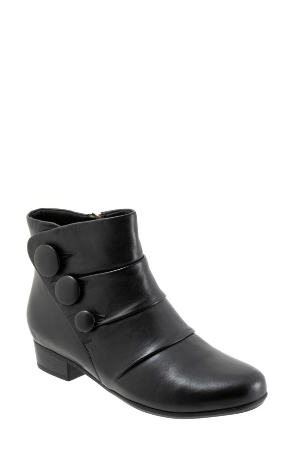 トロッターズ レディース シューズ ブーツ・レインブーツ Trotters Mila Bootie Black ブラック