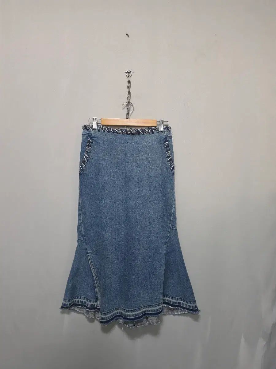 オブジェ デニム マーメイド スカート