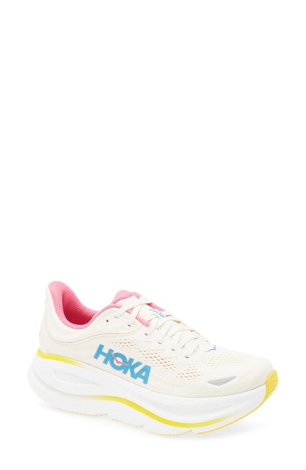 ホカオネオネ レディース シューズ スニーカー HOKA Bondi 9 Running Shoe Alabaster Birch