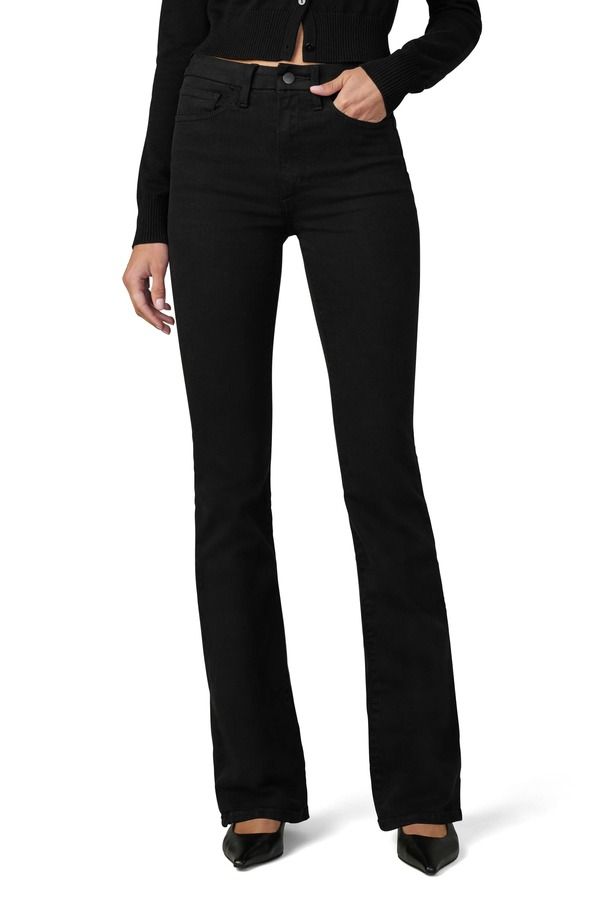 ジョーズ レディース シューズ ブーツ・レインブーツカット ジーンズ Joes The Hi Honey Curvy Bootcut Jeans Black ブラック