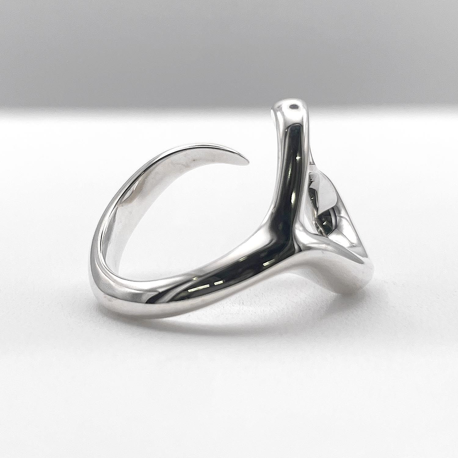 Tiffany&Co. ティファニー 11号 オープンハート リング 指輪 エルサ