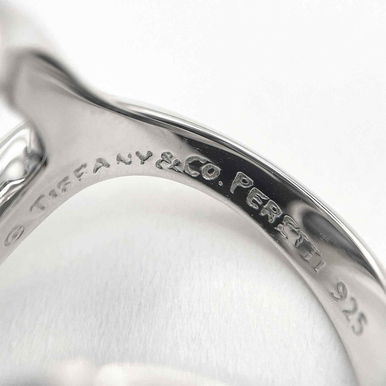 Tiffany&Co. ティファニー 11号 オープンハート リング 指輪 エルサ