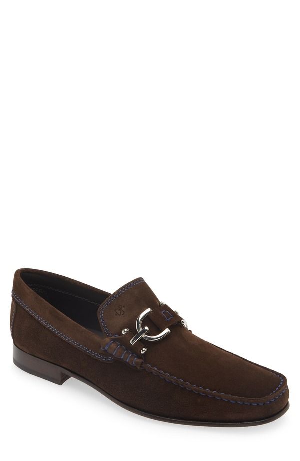 ドナルドプリネール メンズ シューズ ローファー Donald Pliner Dacio Bit Loafer Expresso
