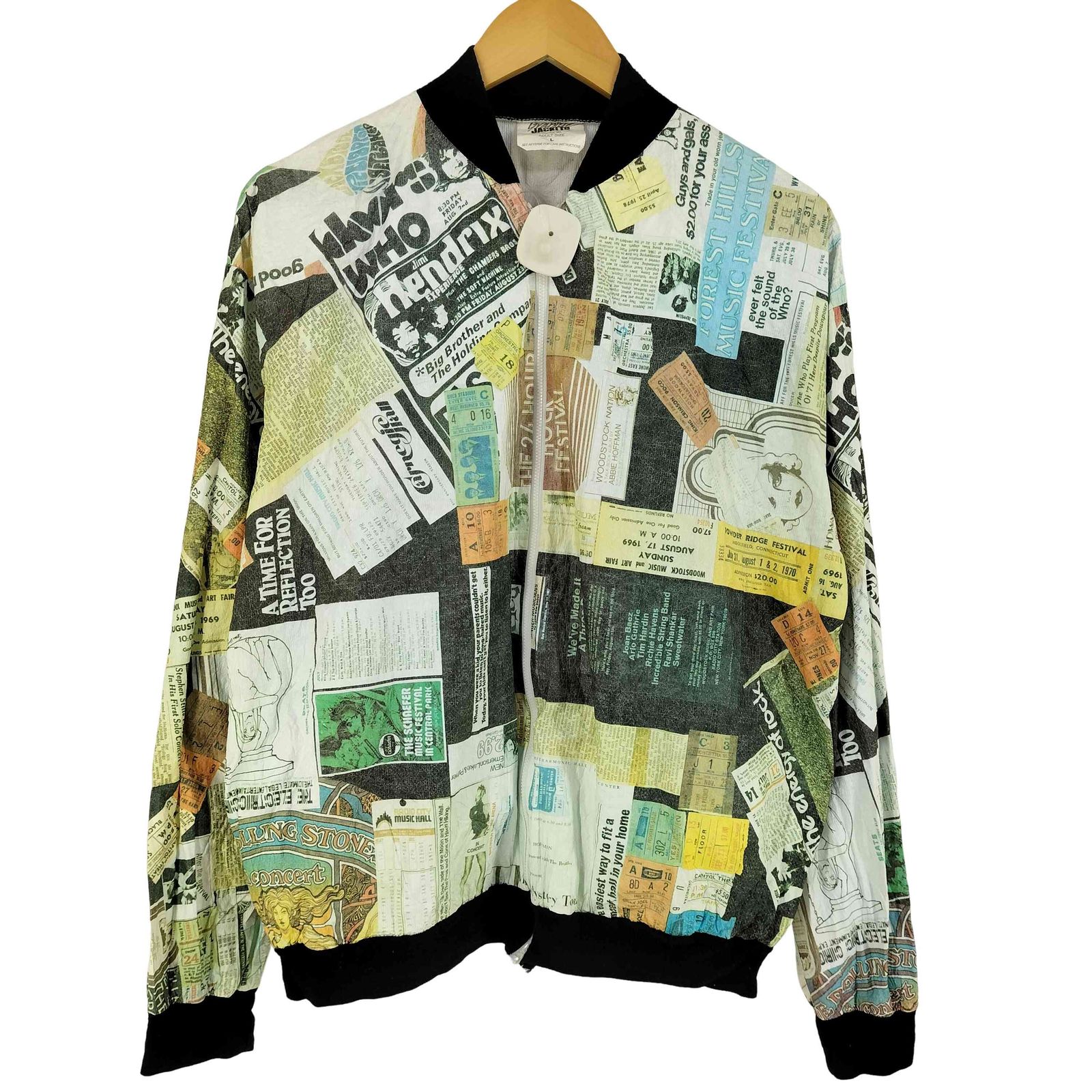 ユーズドフルギ USED古着 {{Graphin jackets}} ペーパージャケット メンズ JPN：L