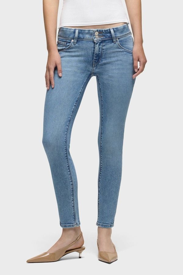 ハドソンジーンズ レディース ボトムス レギンス アンクル Hudson Jeans Collin Super Skinny Ankle Zenith