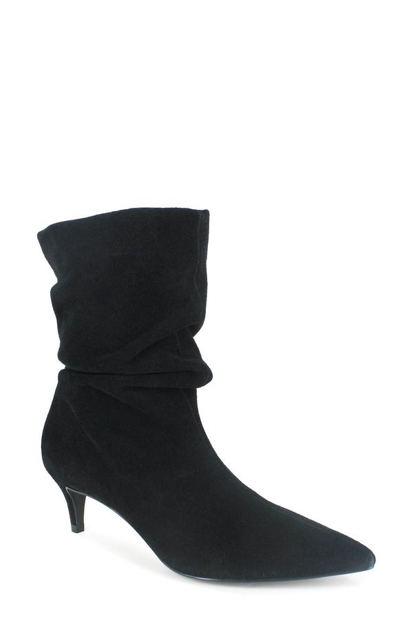ケネスコール レディース シューズ ブーツ・レインブーツ Kenneth Cole Marsha Bootie Black Suede ブラック