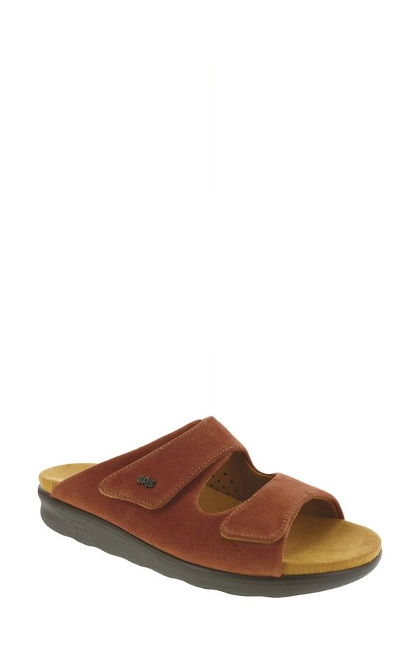 サス レディース シューズ サンダル SAS Cozy Slide Sandal Rust ラスト