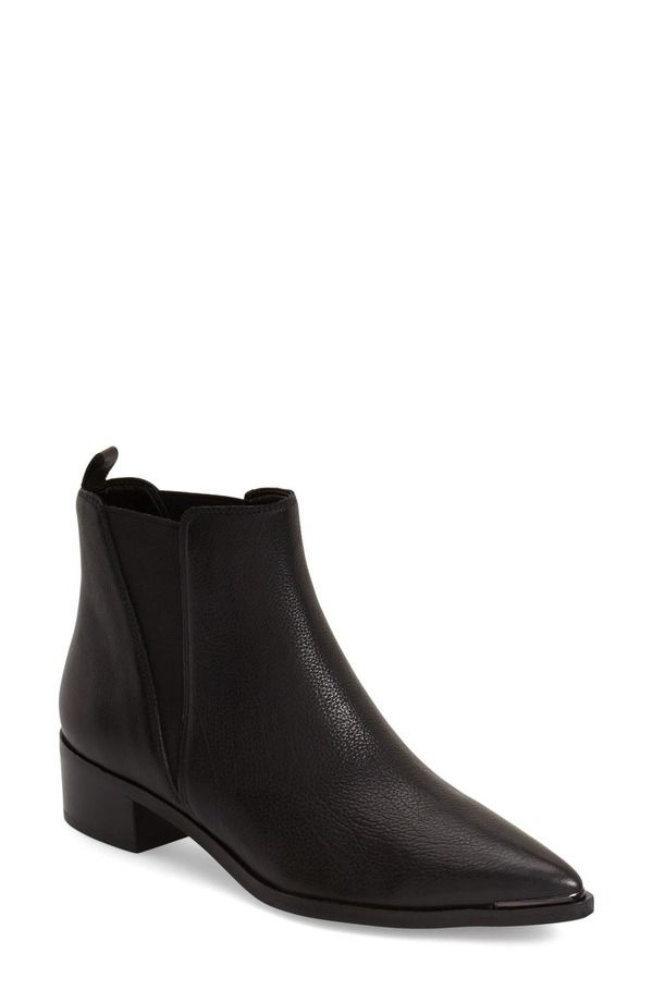 マーク・フィッシャー レディース シューズ ブーツ・レインブーツ チェルシーブーツ チェルシー Marc Fisher LTD Yale Chelsea Boot Black Leather ブラック