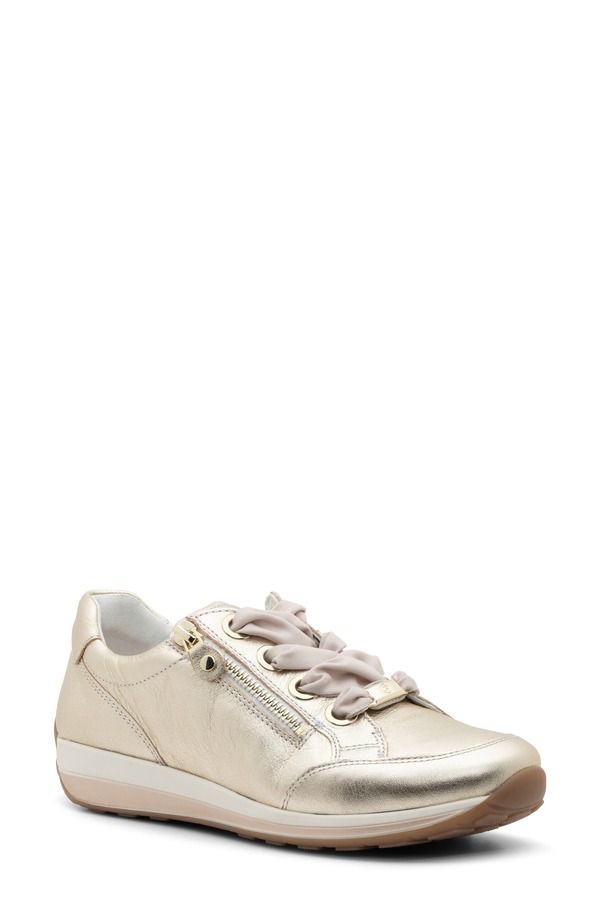 アラ レディース シューズ スニーカー ara Ollie Sneaker Platinum