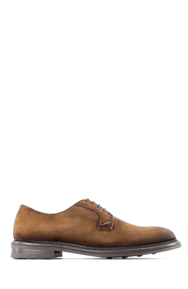アンソニー ヴィア メンズ シューズ オックスフォード ダービー Anthony Veer Mason Derby Tobacco Suede
