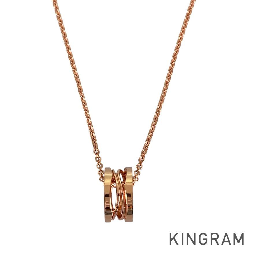 ブルガリ BVLGARI ビーゼロワン レジェンド K18PG ネックレス sss【中古】