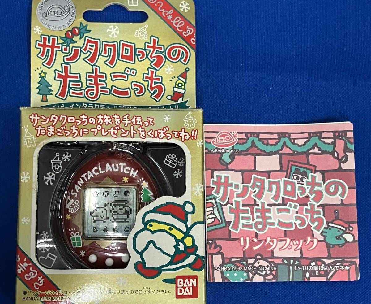 ジャンク 希少 たまごっち サンタクロっちのたまごっち 赤 電池液漏れ