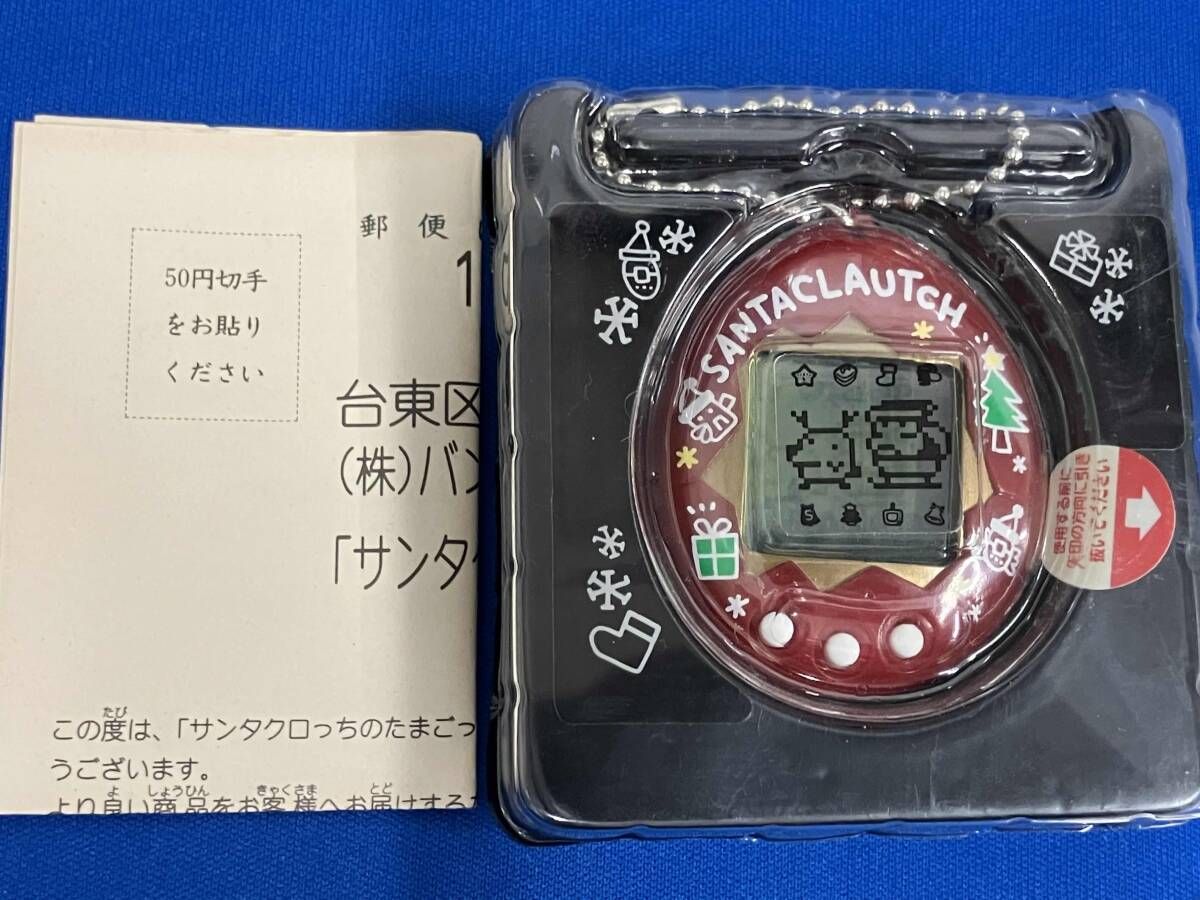 ジャンク 希少 たまごっち サンタクロっちのたまごっち 赤 電池液漏れ