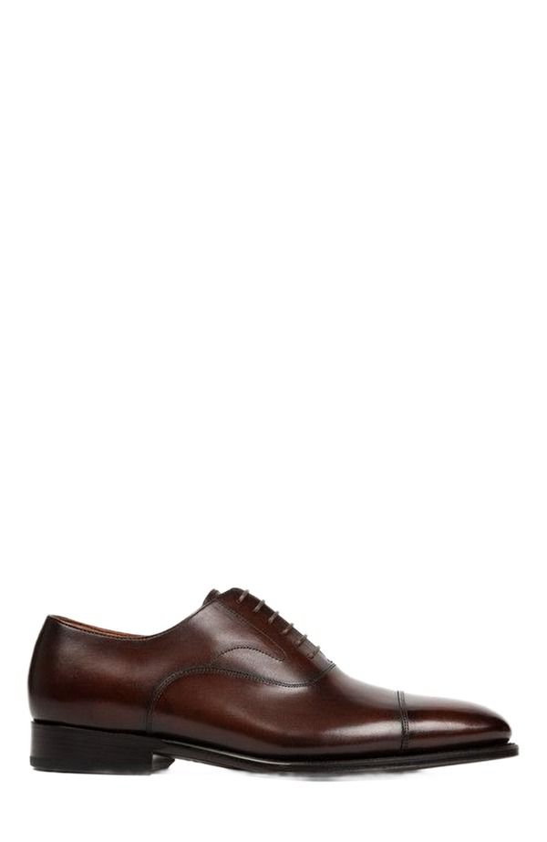 アンソニー ヴィア メンズ シューズ オックスフォード キャップ Anthony Veeregent Captoe Oxford Chestnut Depth Brown ブラウン
